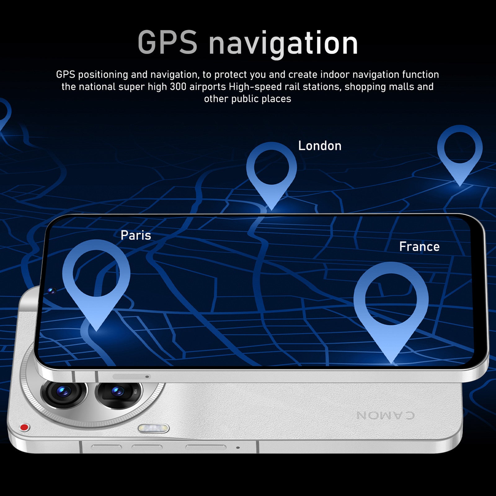 30 Pro Unlocked 5G Smartphone | 6.5" 120Hz | 6GB 256GB | Snapdragon | 6800mAh