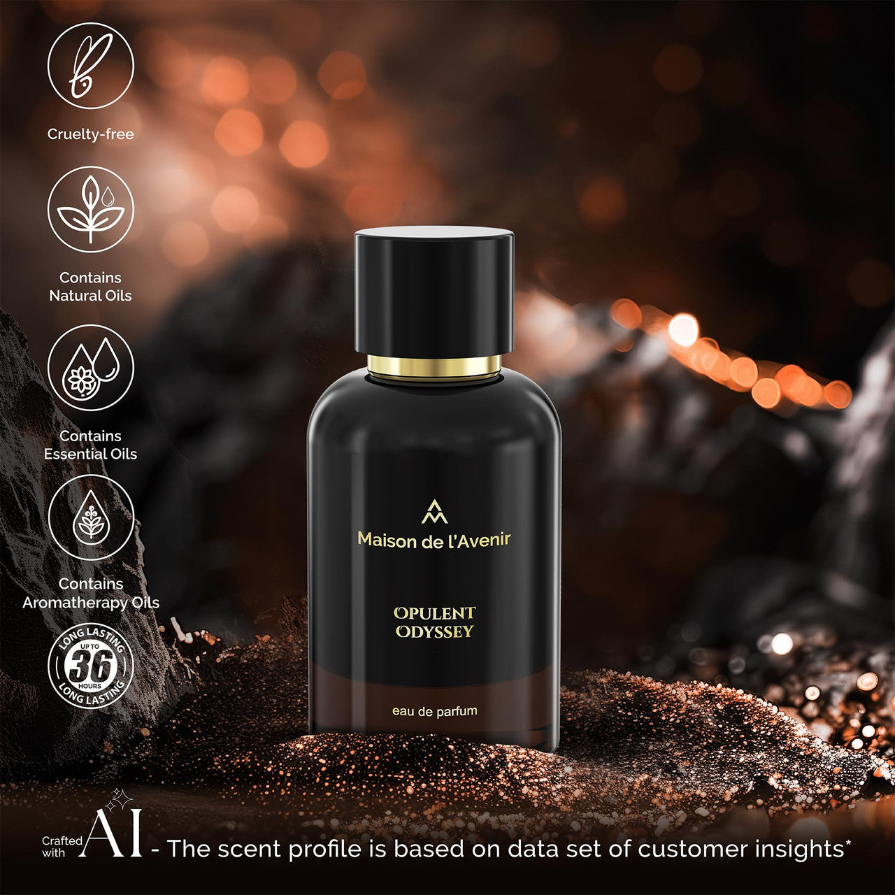 Opulent Odyssey Eau de Parfum - Luxury Unisex Scent 100ml"