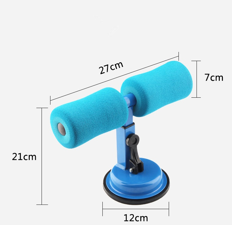 Sit-Up Bar Trainer | Steel Spring | Foam Padded | Home Strength Training