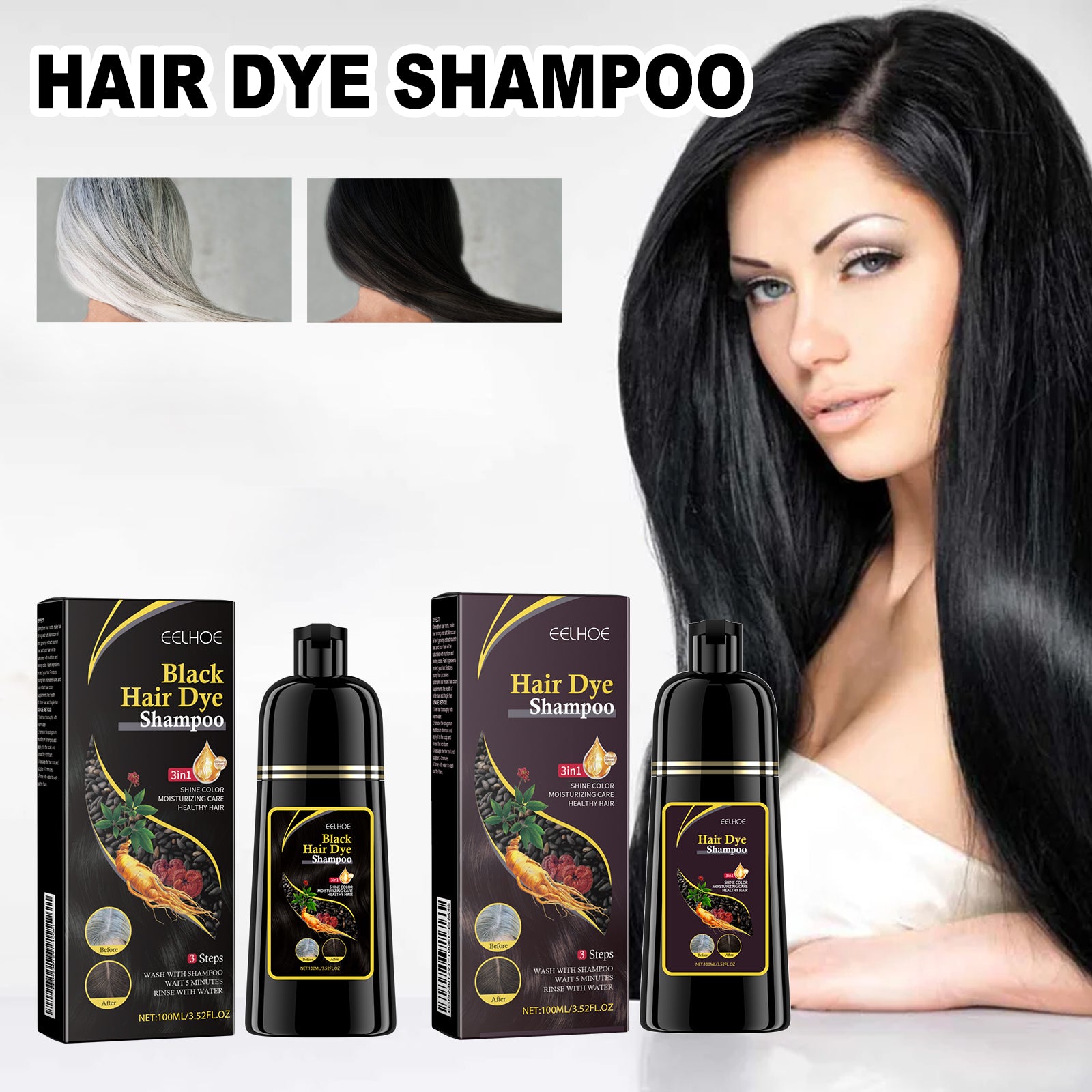 Root Revival Herbal Darkening Shampoo