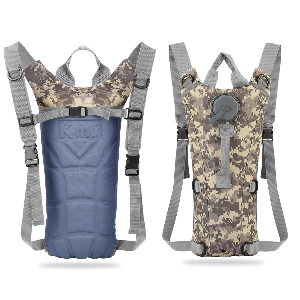 3L Tactical Hydration Backpack | Water Bladder Included | 600D Nylon | Hiking & Cycling