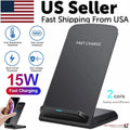 Qi Wireless Fast Charging Pad & Stand – Universal Dock for Samsung & Android