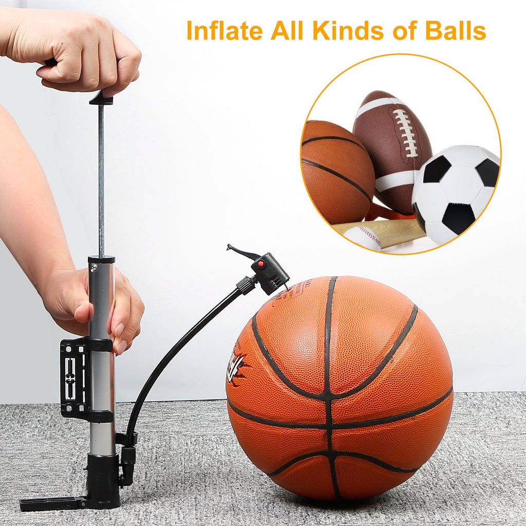 Mini Portable Bike Pump | 116 PSI | Aluminum Alloy | Frame Mount | Presta & Schrader