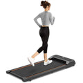 Walking Pad Under Desk Treadmill | 2.5HP | LED Display & Remote | 0.6–5 MPH | 245lb Capacity