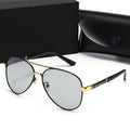 Polarized Color-Changing Sunglasses | Metal Full Frame | UV400 | TAC Lenses