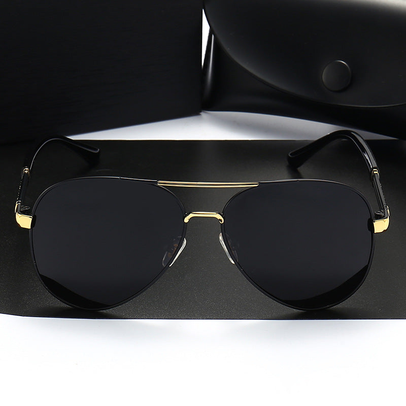 Polarized Color-Changing Sunglasses | Metal Full Frame | UV400 | TAC Lenses