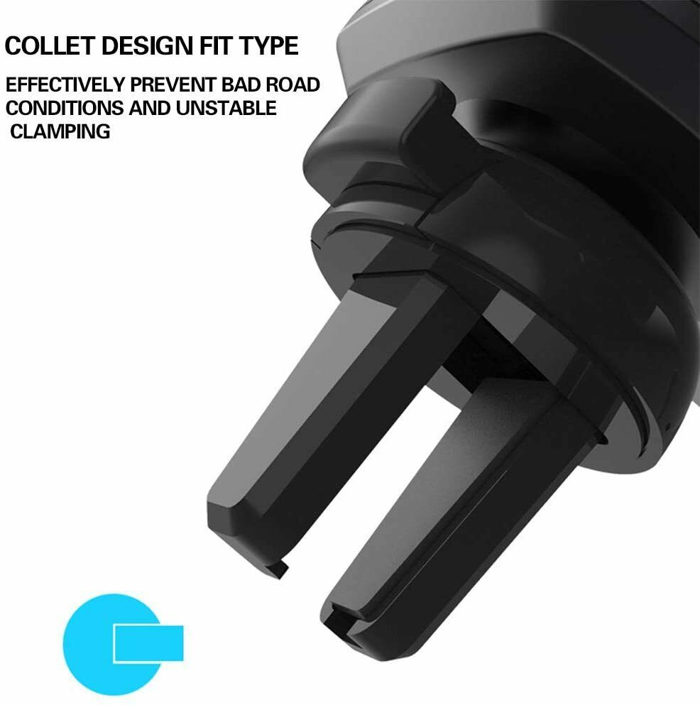 Gravity Air Vent Car Phone Mount – One-Hand Auto-Clamp Holder