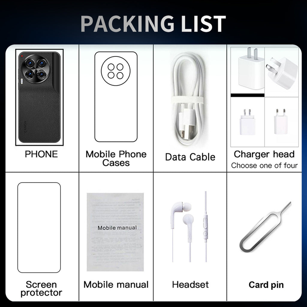 30 Pro Unlocked 5G Smartphone | 6.5" 120Hz | 6GB 256GB | Snapdragon | 6800mAh