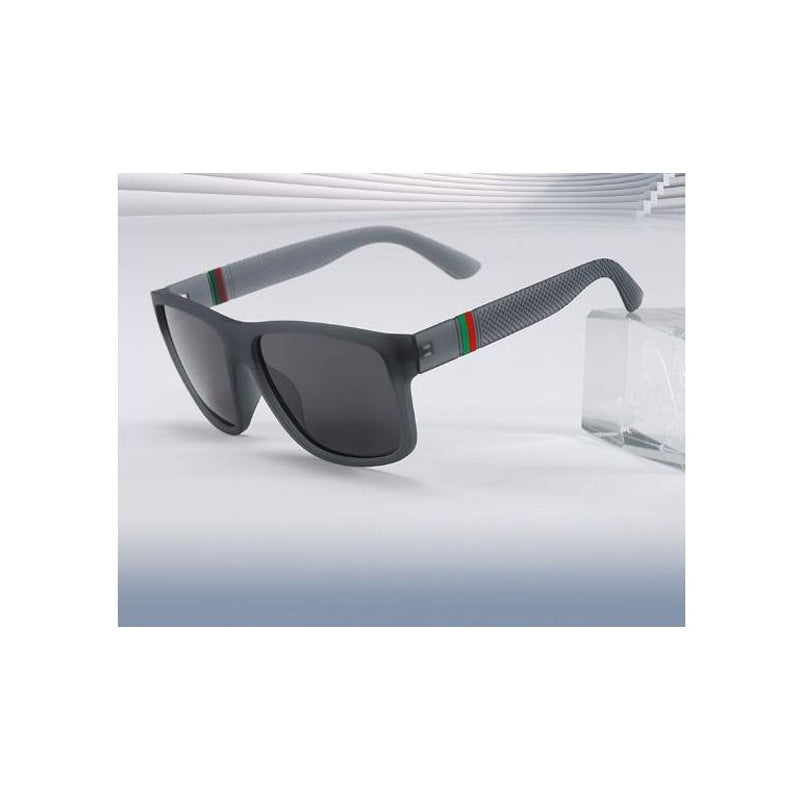 Polarized Square Vintage Sunglasses | Unisex Retro Style | UV Protection
