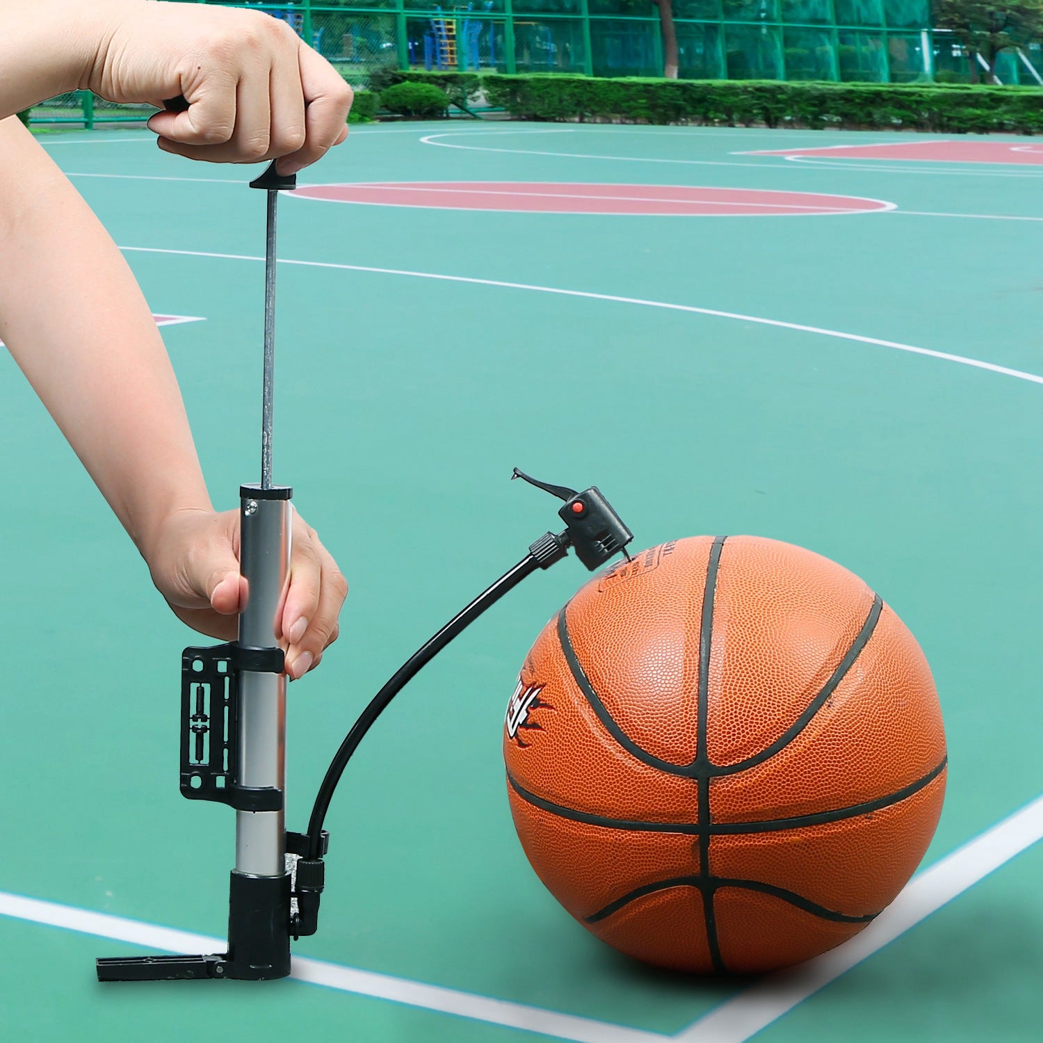 Mini Portable Bike Pump | 116 PSI | Aluminum Alloy | Frame Mount | Presta & Schrader