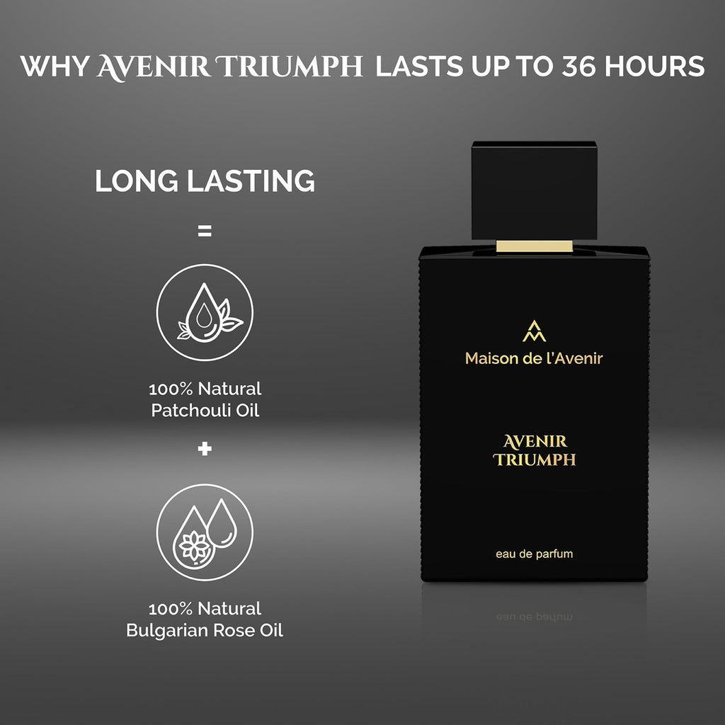 Triumph Eau de Parfum - Victorious Luxury Fragrance 100ml