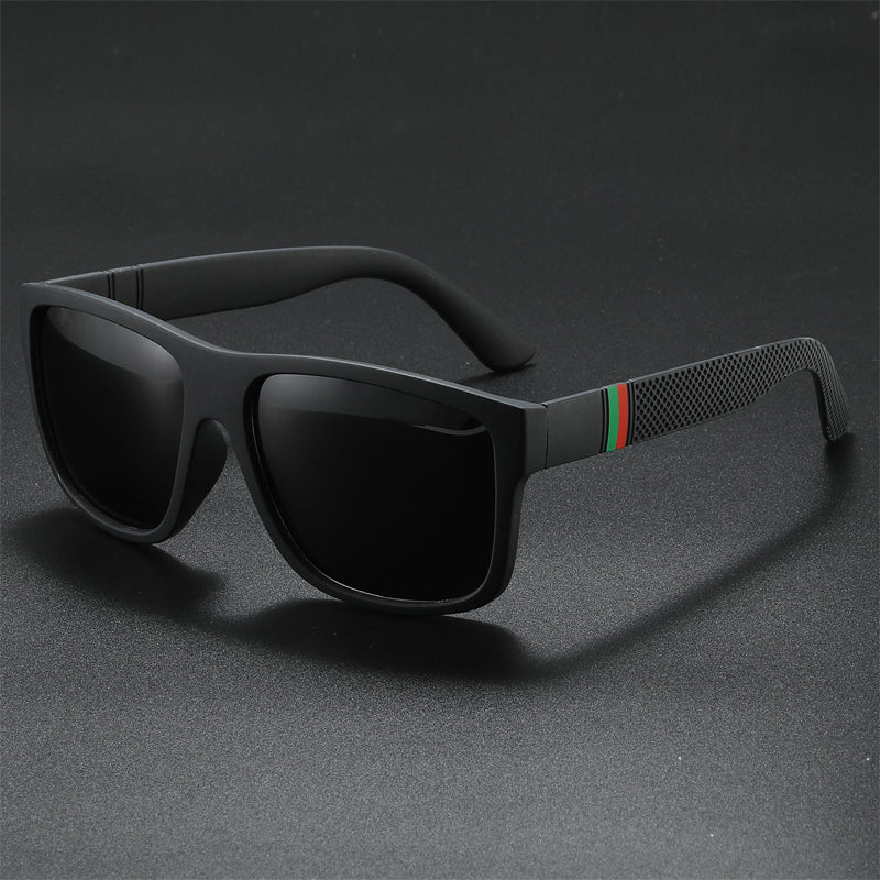 Polarized Square Vintage Sunglasses | Unisex Retro Style | UV Protection