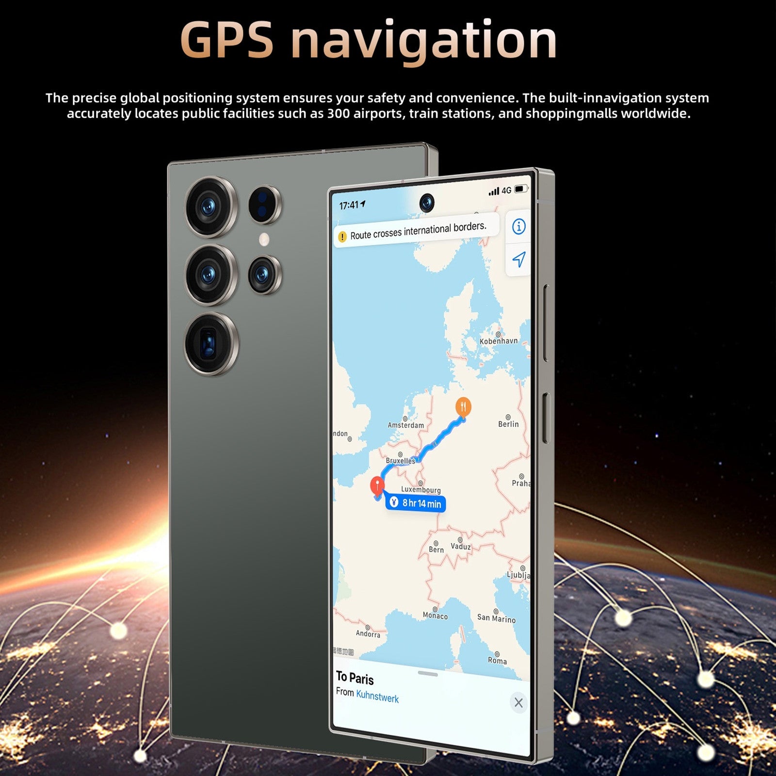 C25 Unlocked 5G Smartphone | 6.8" HD+ | 8GB 256GB | 80MP | 6800mAh | Android 14