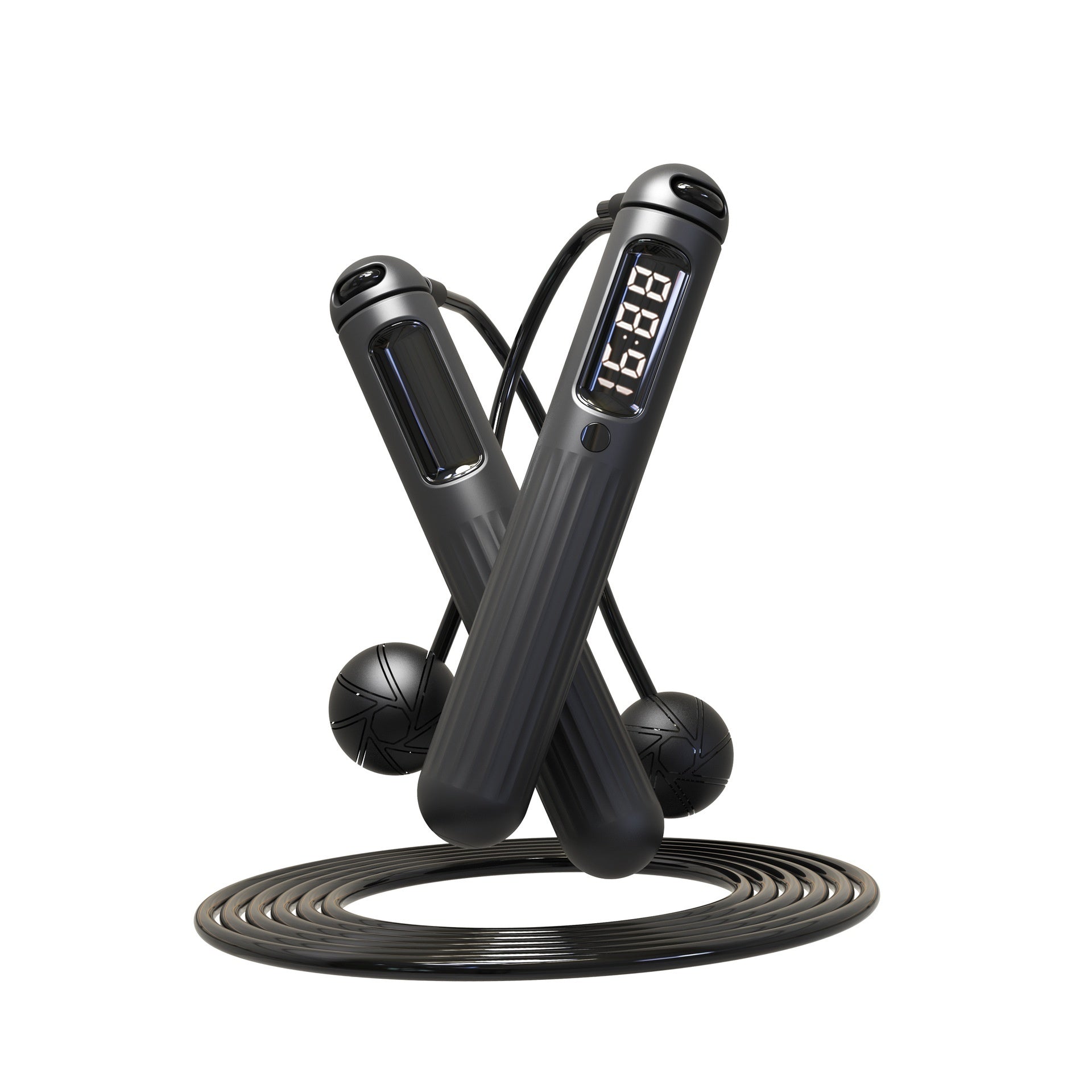 Smart Bluetooth Jump Rope with Digital Counter | Weighted Fitness Skipping Rope