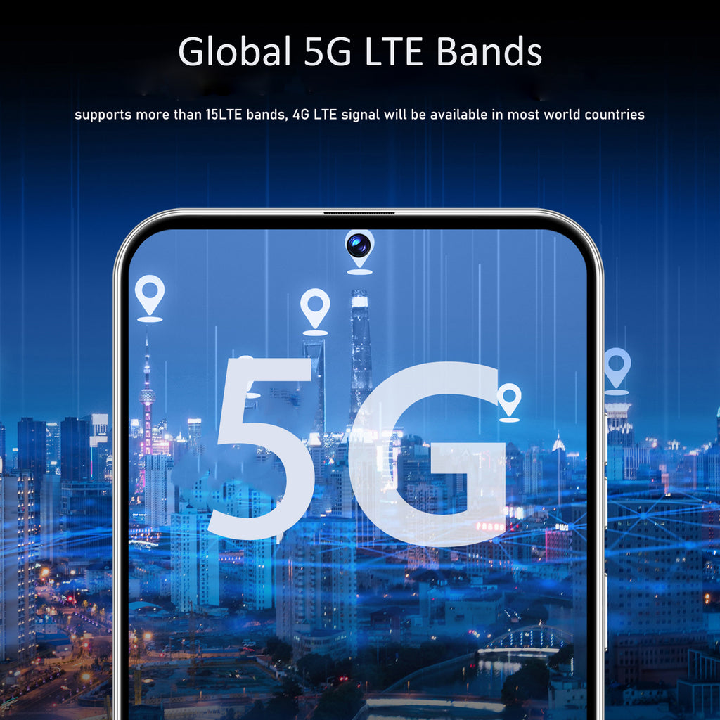 30 Pro Unlocked 5G Smartphone | 6.5" 120Hz | 6GB 256GB | Snapdragon | 6800mAh