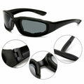 Wrap-Around Cycling Sunglasses | UV400 | Polycarbonate Lens | Windproof Sports Glasses