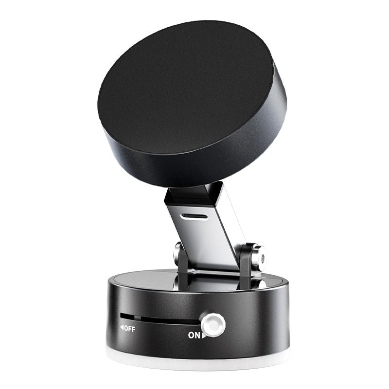 Magnetic Vacuum Car Phone Holder – Hands-Free Dashboard & Mirror Mount