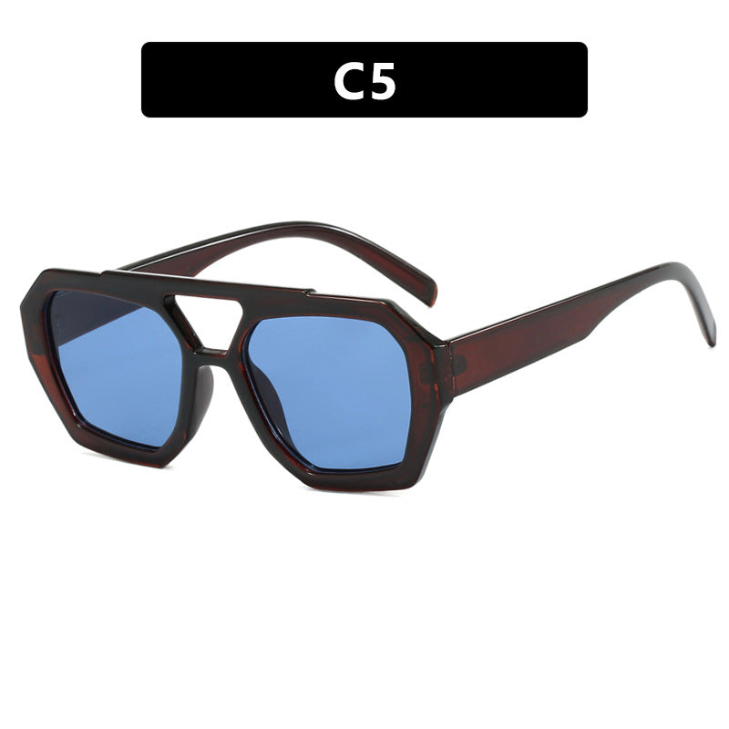 Oversized Leopard Frame Sunglasses | UV400 | Beach & Vacation Style