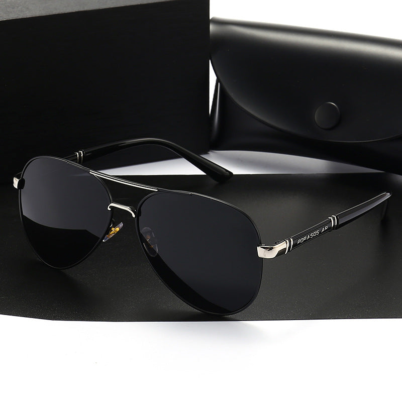 Polarized Color-Changing Sunglasses | Metal Full Frame | UV400 | TAC Lenses