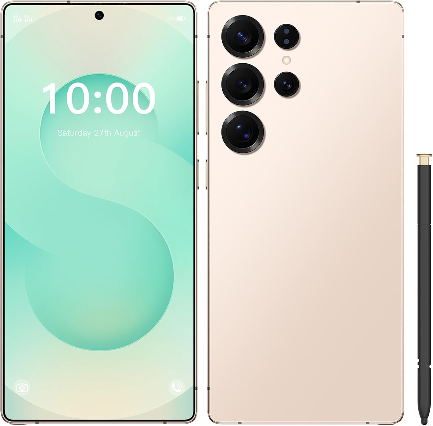 C25 Ultra 5G Unlocked Smartphone | 7.3" HD+ | 8GB 256GB | 108MP | 6800mAh | Android 14