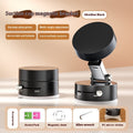 Magnetic Vacuum Car Phone Holder – Hands-Free Dashboard & Mirror Mount
