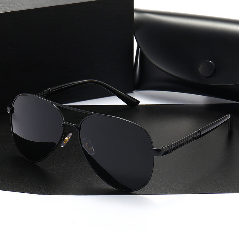 Polarized Color-Changing Sunglasses | Metal Full Frame | UV400 | TAC Lenses