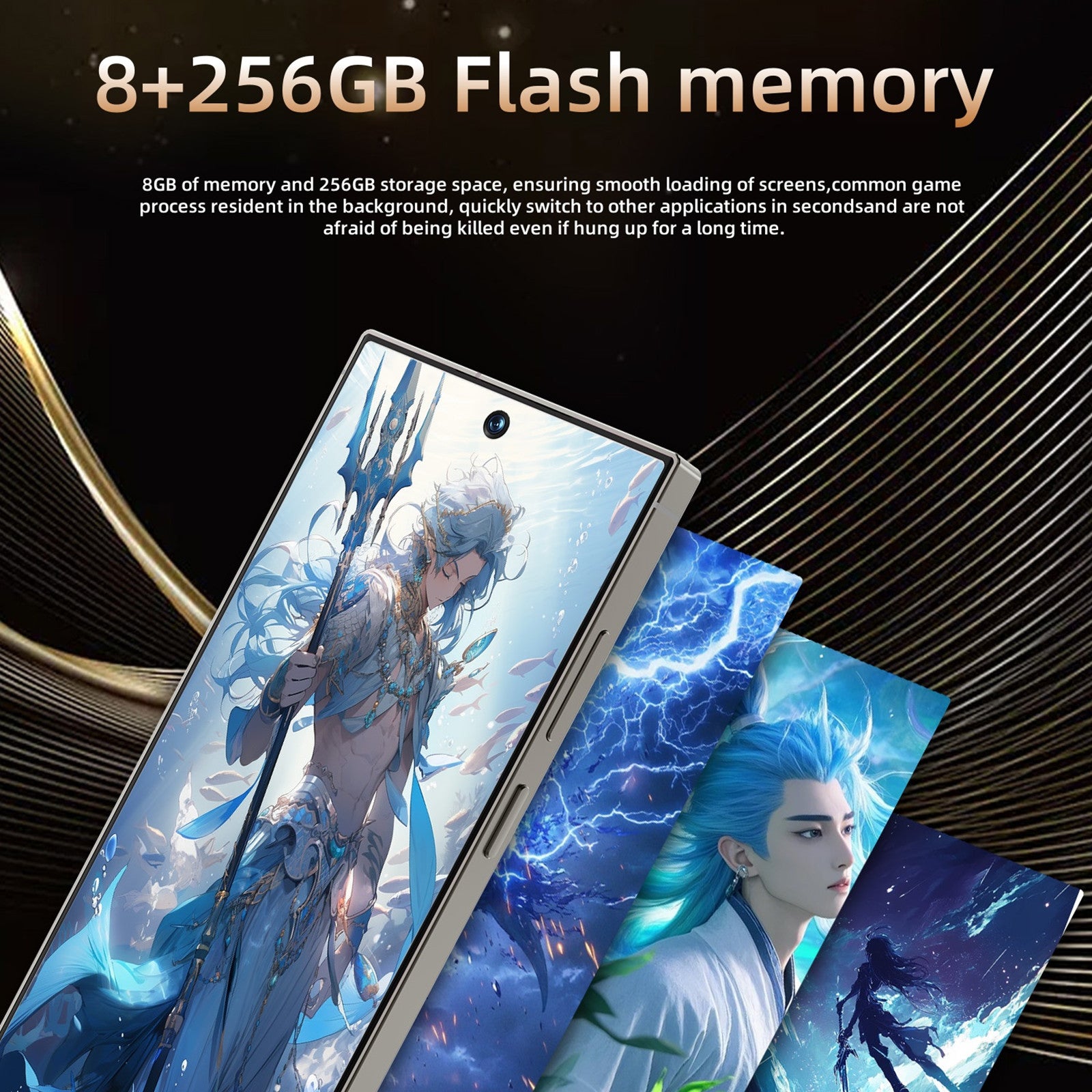 C25 Unlocked 5G Smartphone | 6.8" HD+ | 8GB 256GB | 80MP | 6800mAh | Android 14