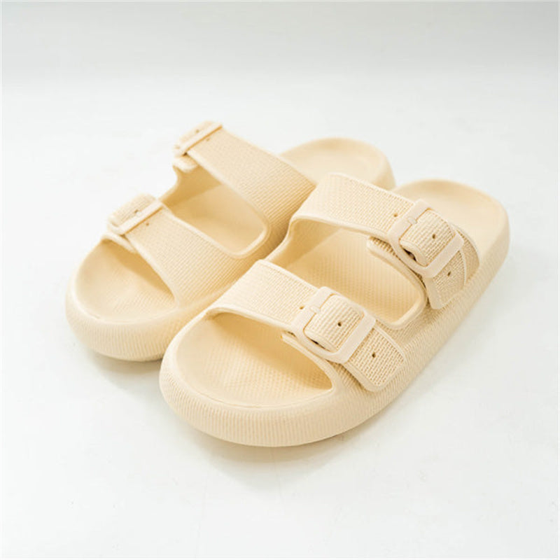 Women's Thick-Sole EVA Sandals & Slippers | Massage Footbed | Indoor & Outdoor