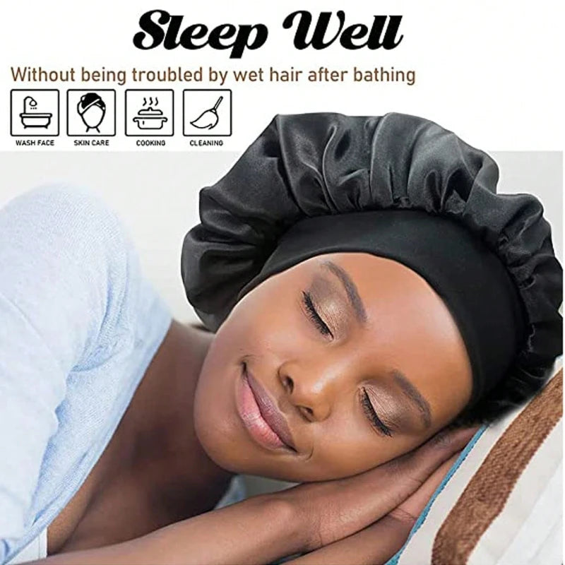 Luxe Silk Hair Care Bonnet & Nightcap