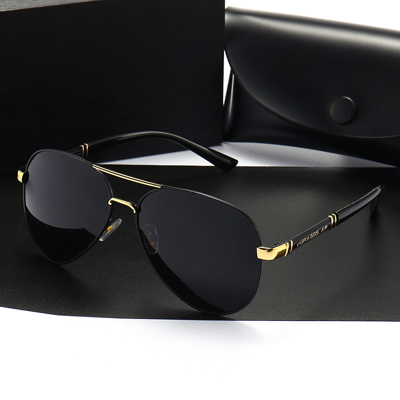 Polarized Color-Changing Sunglasses | Metal Full Frame | UV400 | TAC Lenses