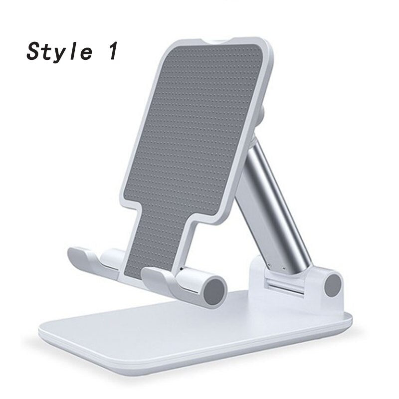 Adjustable Aluminum Phone & Tablet Stand – Foldable Desktop Holder for iPhone & iPad