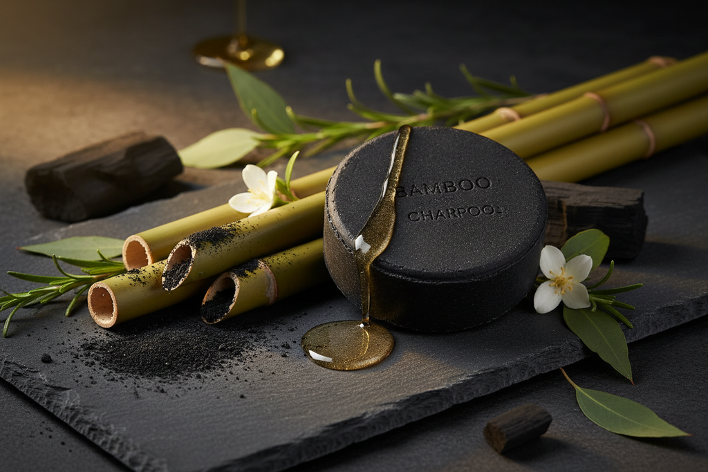 Charcoal Cleanse Shampoo Bar by Christian Lux Collection